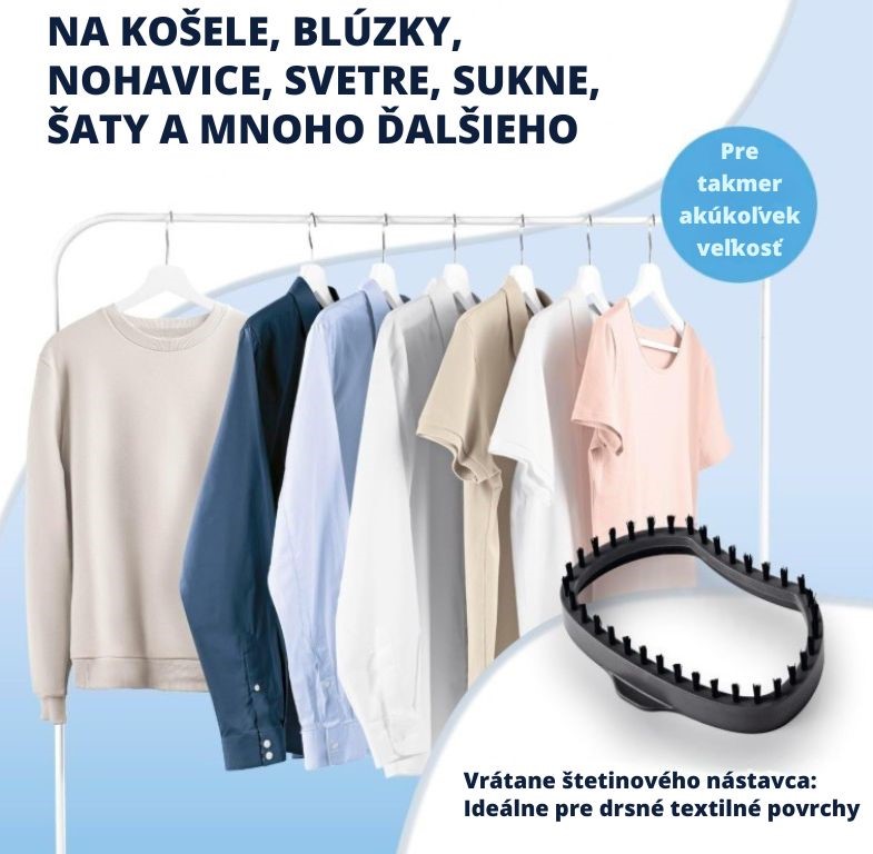 CleanMaxx Ručný skladací naparovač odevov 19371 (5)